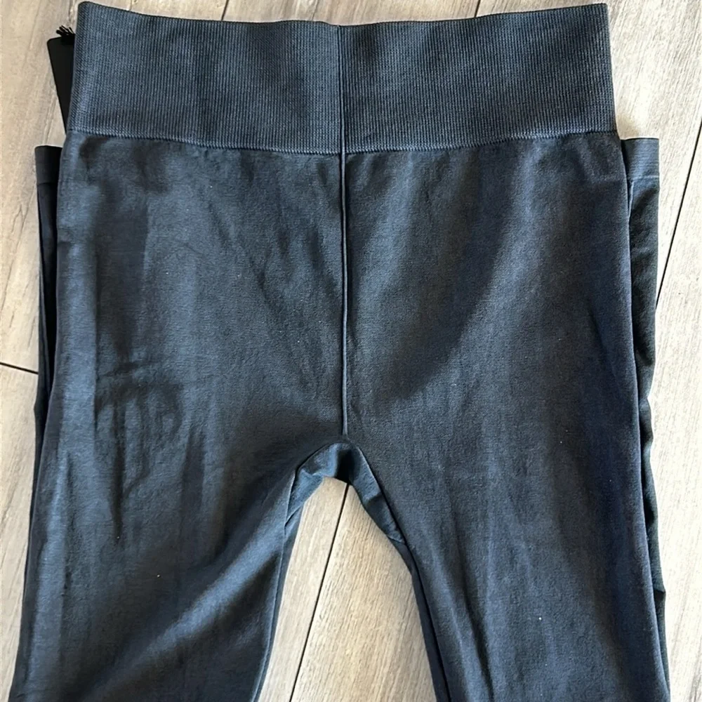 Sweet Taluna Gray Leggings with ripped distressed Detail size XL NWT